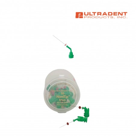 Embout seringue vert - ULTRADENT - NAVITIPS 20u
