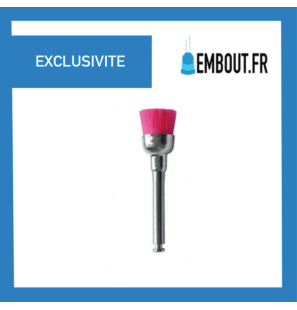 Brossette nylon soft ( pink ) RA - EMBOUT.FR - 100 pcs