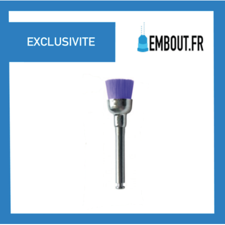 Brossette nylon Med ( purple ) RA - EMBOUT.FR - 100 pcs