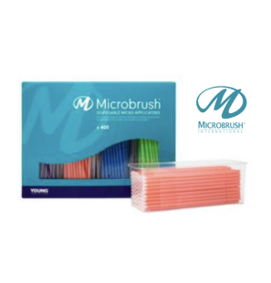 Microbrush Plus Regular recharge - MICROBRUSH - 400 pcs
