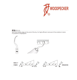 Inserts PD12 - DTE WOODPECKER