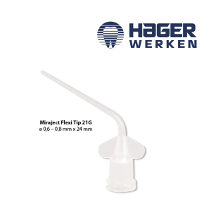 Miraject Flexi Tip 21G - HAGER & WERKEN - 25u