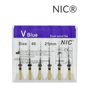 Limes V-Blue File - NIC - 6pcs