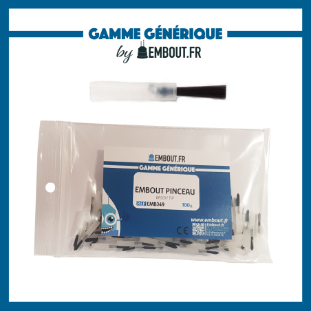 Embouts pinceaux - EMBOUT.FR - 100u