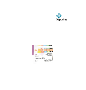 Pointes Gutta Color-End - SEPTALINE - 100 pcs