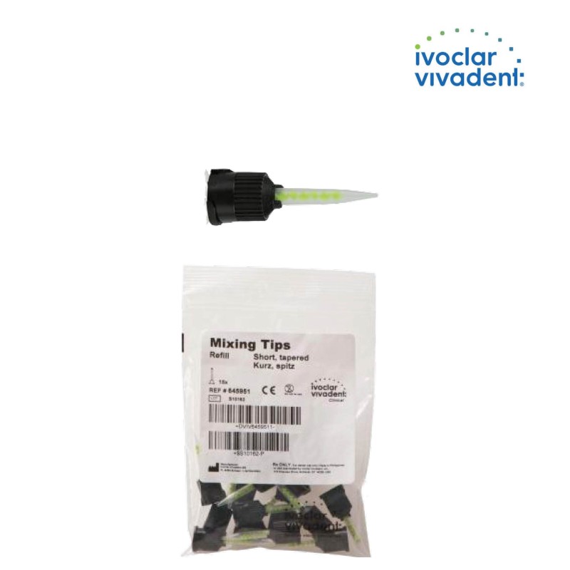 Embout Variolink Multilink noir fuselé vert - IVOCLAR-VIVADENT - 15u