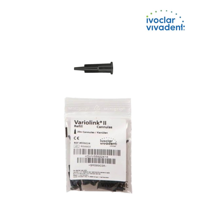 Embout seringue noir - IVOCLAR VIVADENT - 20u