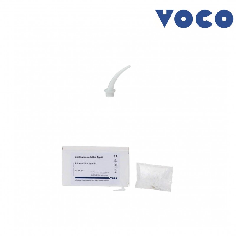 Embout V POSIL intra buccal blanc type 6 - VOCO - 50u