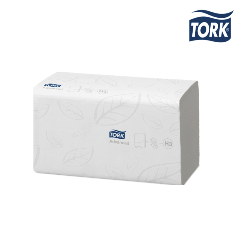 SERVIETTES  Z-FOLD DELITABLE 2 PLIS H3 - 15X250u - TORK