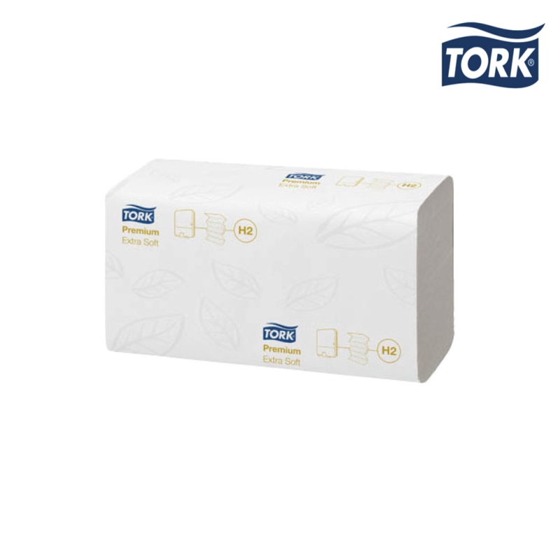 SERVIETTES INTERFOLD EXTRA SOFT 2 PLIS H2 - 21x100u - TORK