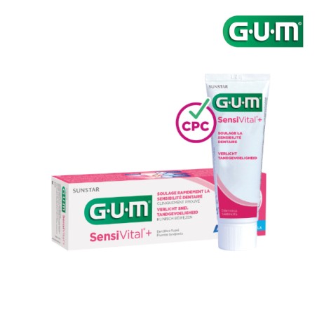 SENSIVITAL + - Dentifrice 75ml - GUM