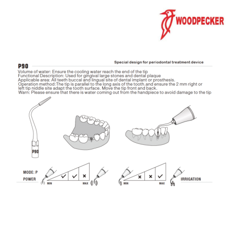 Insert P90 (PT3, PT5) - WOODPECKER