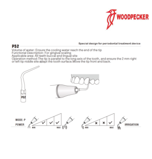 Insert P52 (PT3/PT5)- WOODPECKER