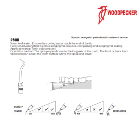 Insert P50R (PT3/PT5) - WOODPECKER
