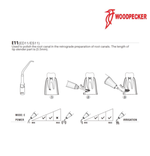 Insert E11 - Woodpecker