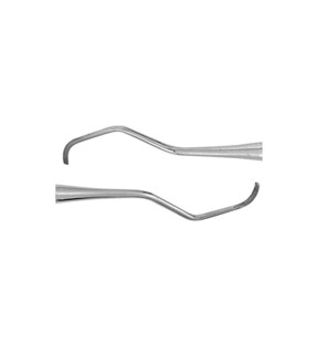 Curette Double Gracey Manche Creux N°3/4 - UNODENT - 1u