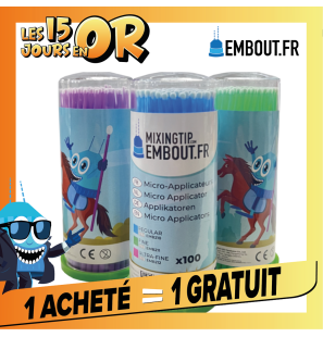 Micro-Applicateurs - EMBOUT.FR - 100u