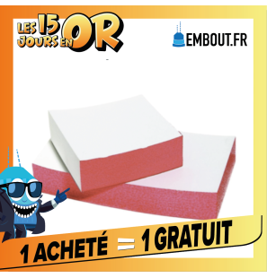 Bloc de mélange Papier glacé - EMBOUT.FR -100 pcs