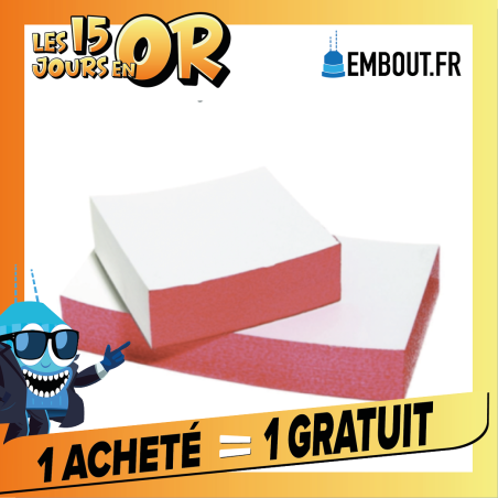 Bloc de mélange Papier glacé - EMBOUT.FR -100 pcs