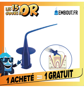 Embout applicateur Elephant 0,25mm 30G - EMBOUT.FR - 30u