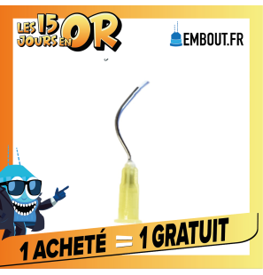 Embout applicateur Brush Courbé - VISTA DENTAL - 20 unités