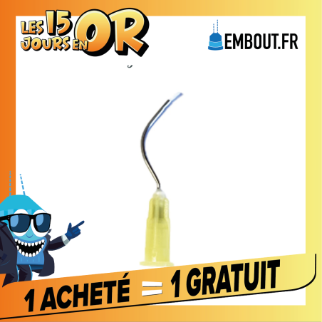 Embout applicateur Brush Courbé - VISTA DENTAL - 20 unités