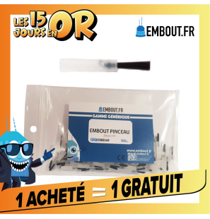 Embouts pinceaux - EMBOUT.FR - 100u