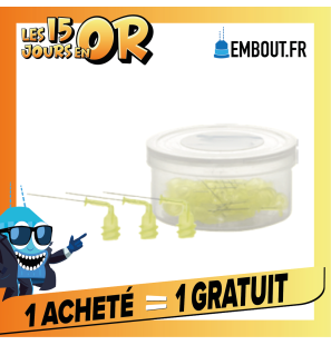 Embout irrigation endo - EMBOUT.FR - 20 unités