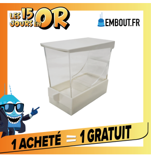 o Distributeur rouleau coton tiroir - EMBOUT.FR - 1u