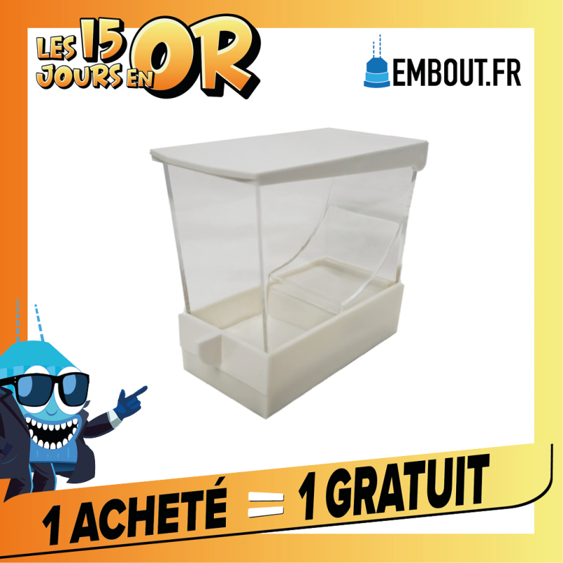 o Distributeur rouleau coton tiroir - EMBOUT.FR - 1u