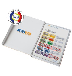 COFFRET CONICAL de Tenons Coniques inox et calcinables DENTOCLIC - ITENA - 1u