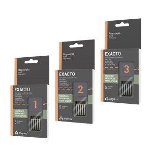 Tenon Fibre de verre Exacto - ANGELUS - 5pcs