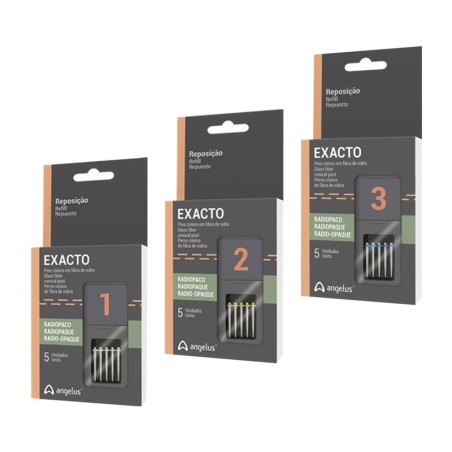 Tenon Fibre de verre Exacto - ANGELUS - 5pcs