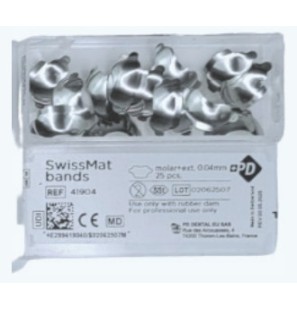Recharge matrices sectionnelles 6,4mm avec extension cervicale - PD DENTAL - 100pcs