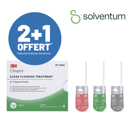 3M™ Clinpro™ Clear Fluorure - 50x0,5 ml - SOLVENTUM
